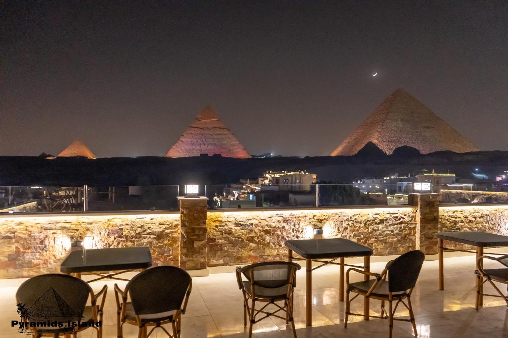 Pyramids Island Bed & Breakfast Kafrat al Jabal Exterior photo