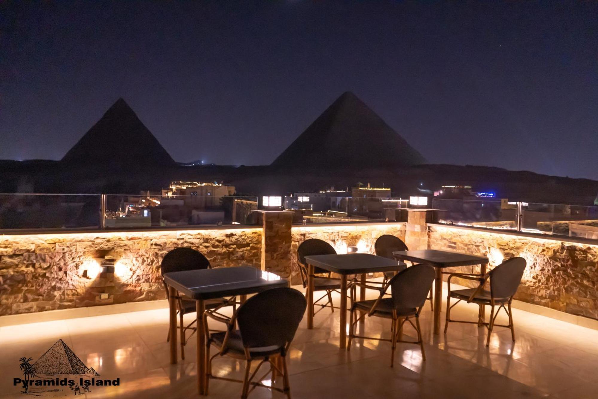 Pyramids Island Bed & Breakfast Kafrat al Jabal Exterior photo