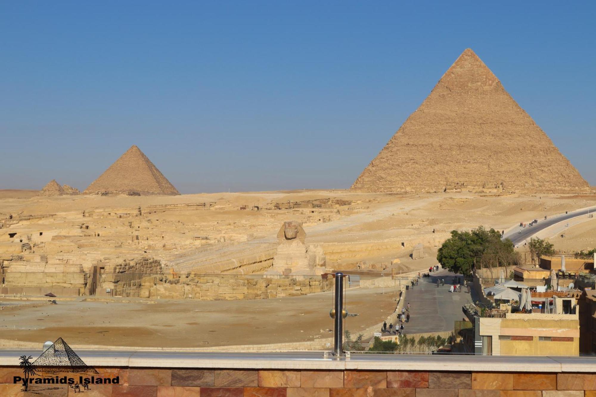 Pyramids Island Bed & Breakfast Kafrat al Jabal Exterior photo
