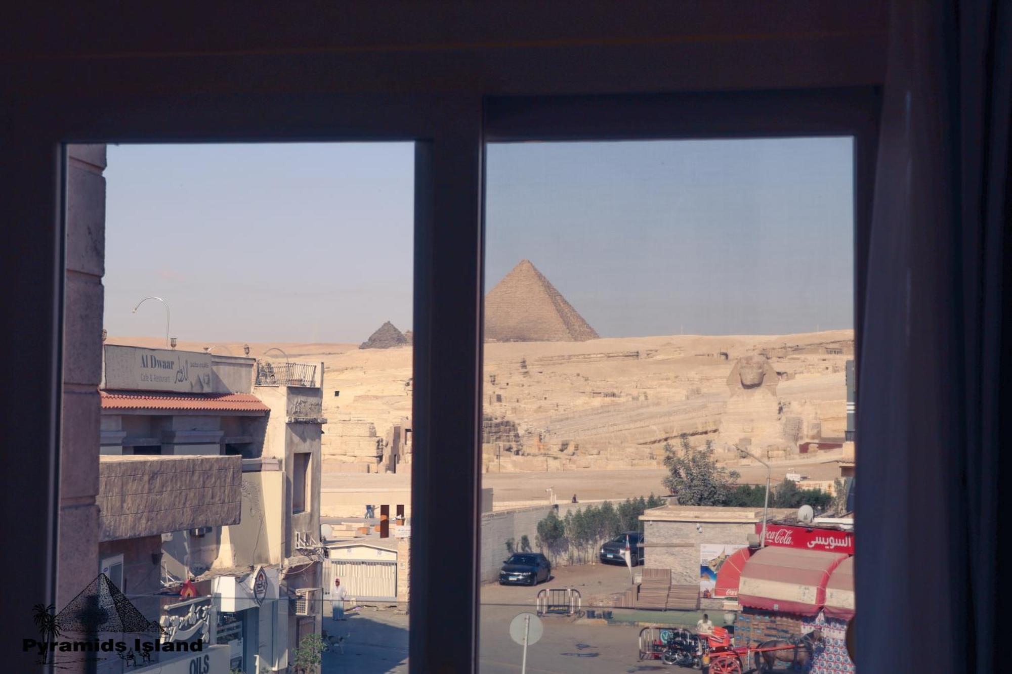 Pyramids Island Bed & Breakfast Kafrat al Jabal Exterior photo