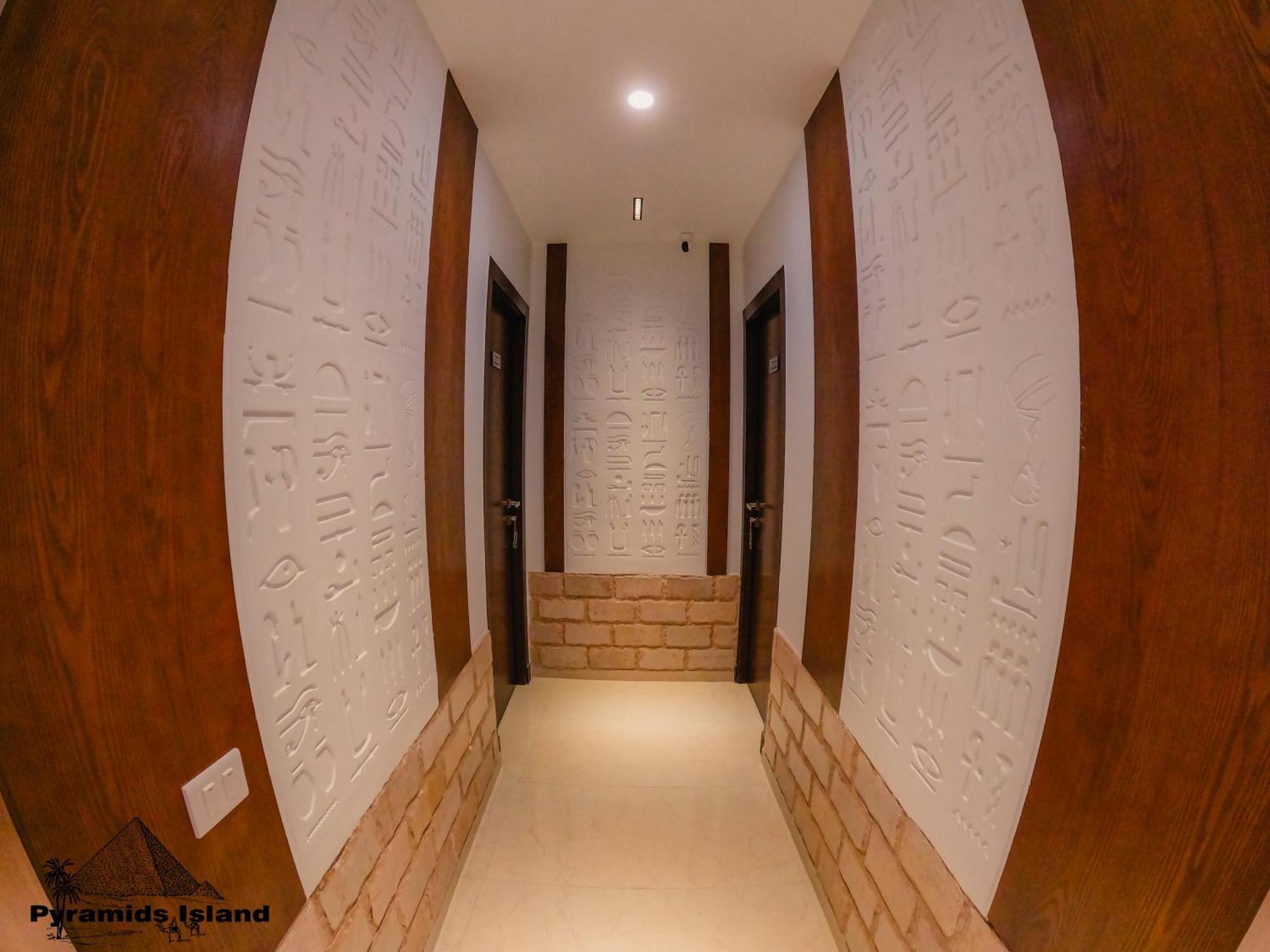 Pyramids Island Bed & Breakfast Kafrat al Jabal Exterior photo